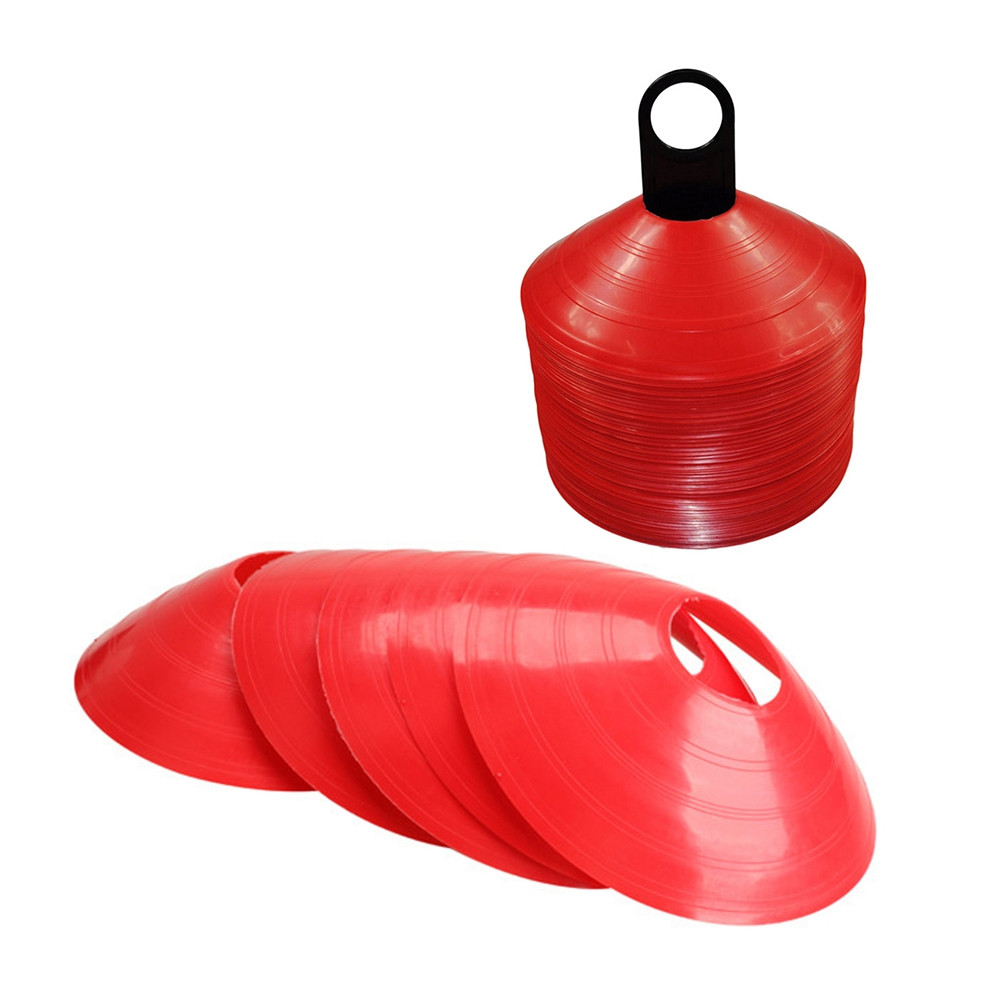 Football Training Cone - 10Pcs Football Training Disc Cones Lightweight