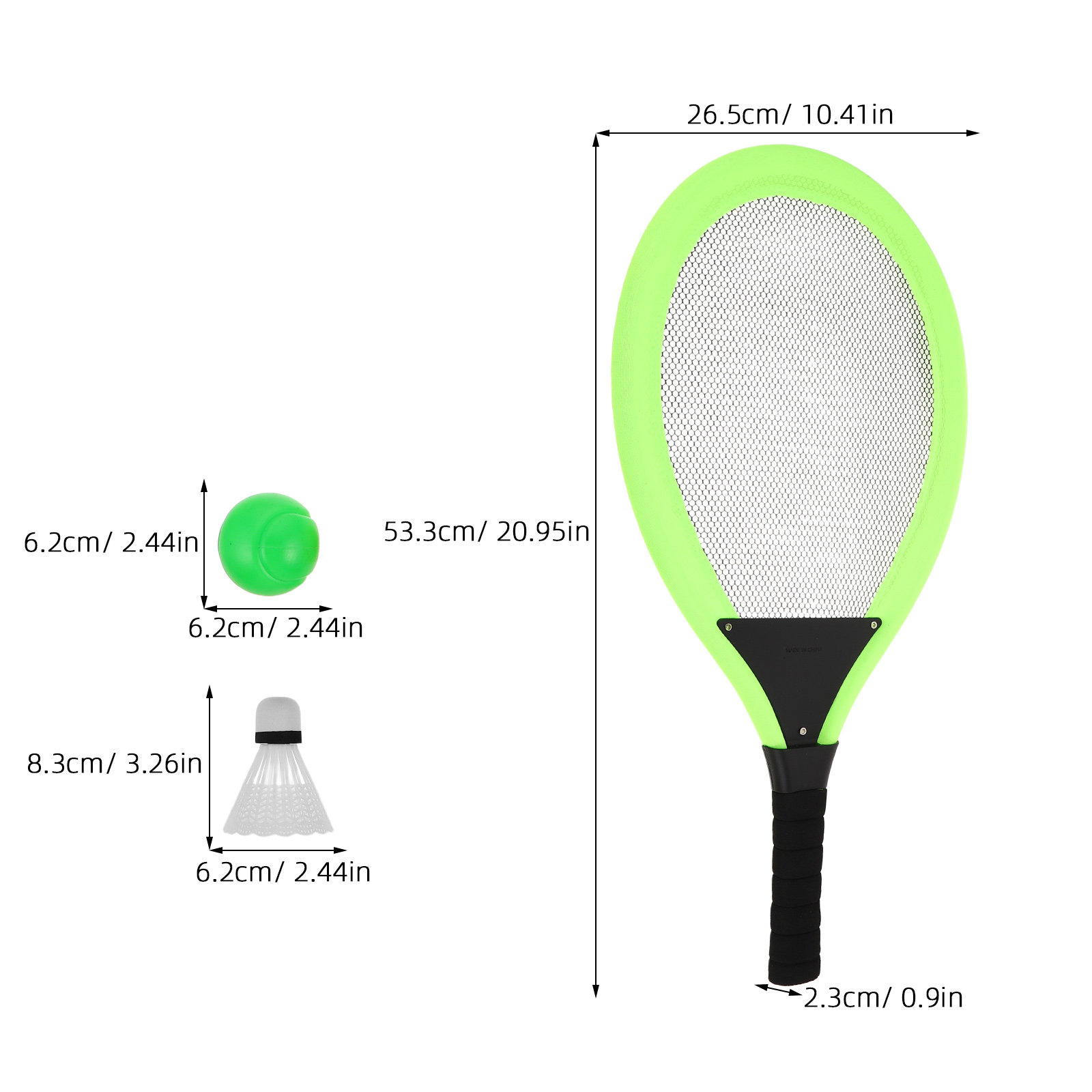 2Pcs Kids Tennis Racket Set Gr - Sports Equipment Bat avaliação e preço