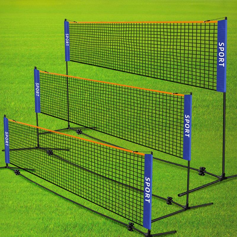Badminton Net Adjustable Heigh - Sports Equipment For Badminton avaliação e preço