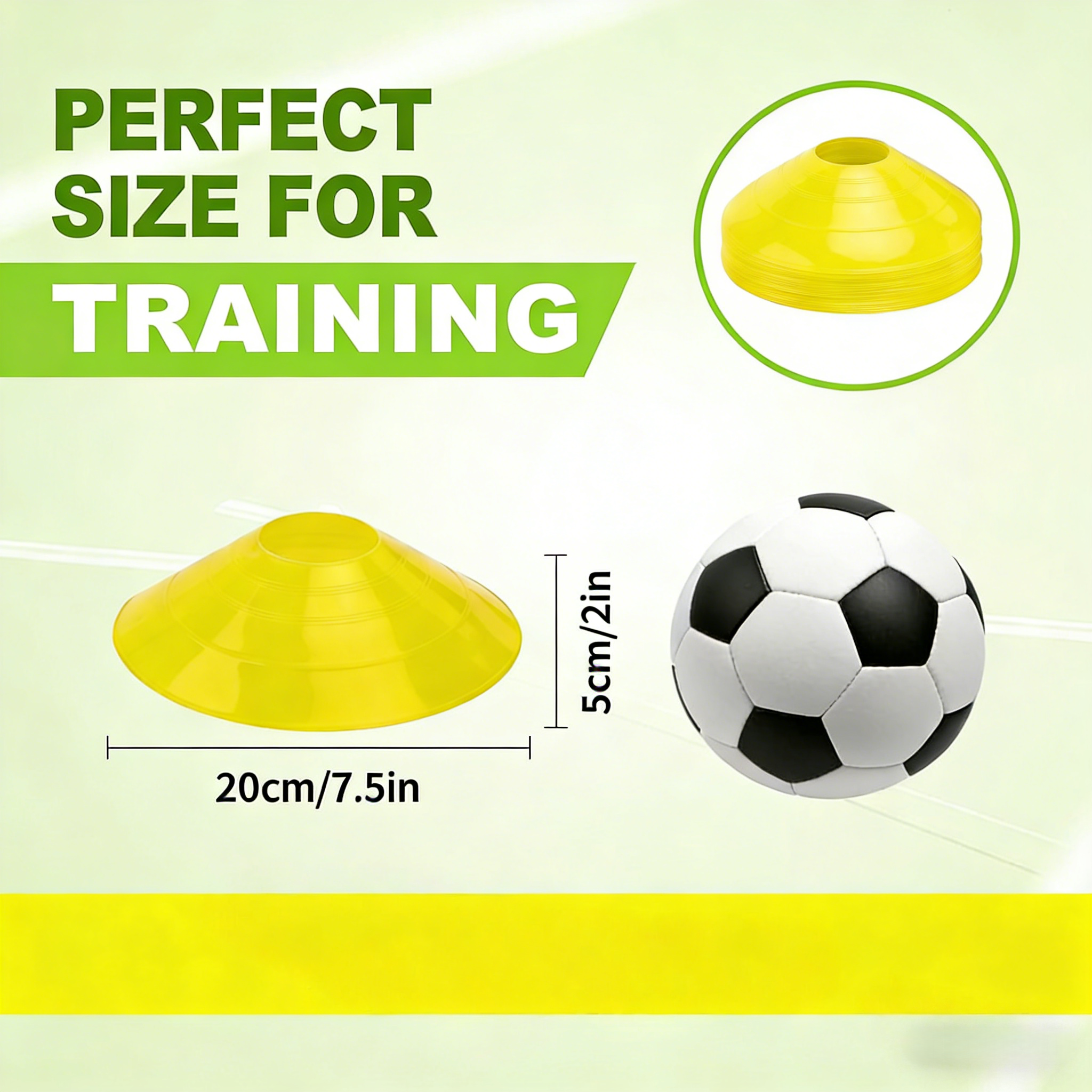 30pcs football cone plate foot - Football Training Cone avaliação e preço