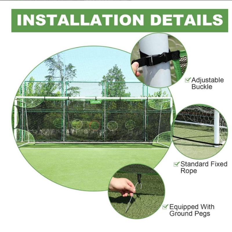 1/3 Hole Football Goal Net Det - Football Training Cone avaliação e preço