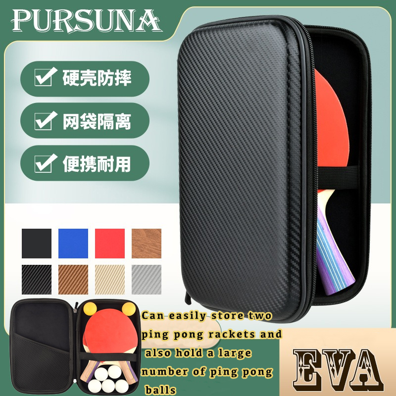 1pc Table Tennis Bat Cases Zip - Sports Equipment Bat avaliação e preço