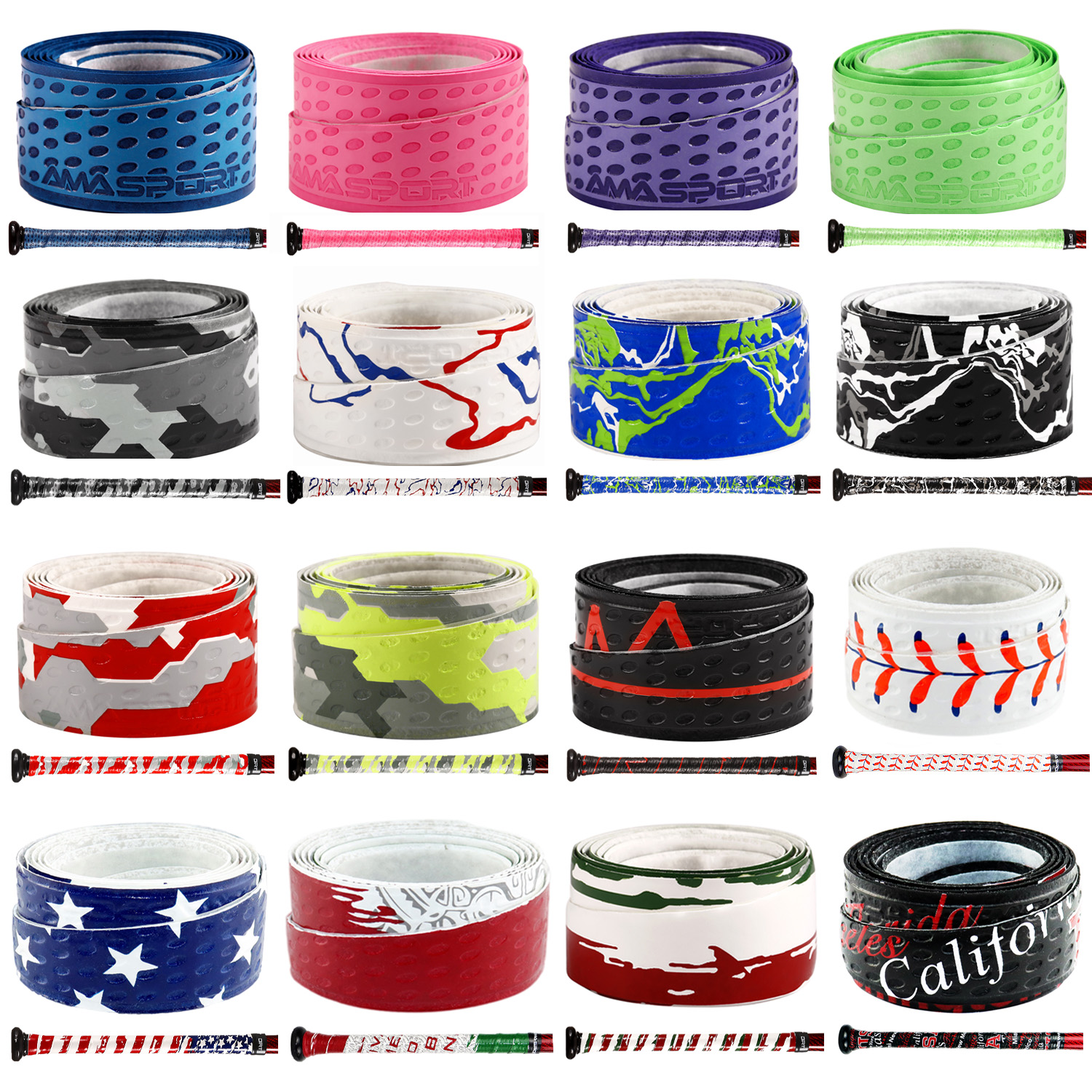 AMA SPORT Colorful Bat Grip Ta - Sports Equipment Bat avaliação e preço