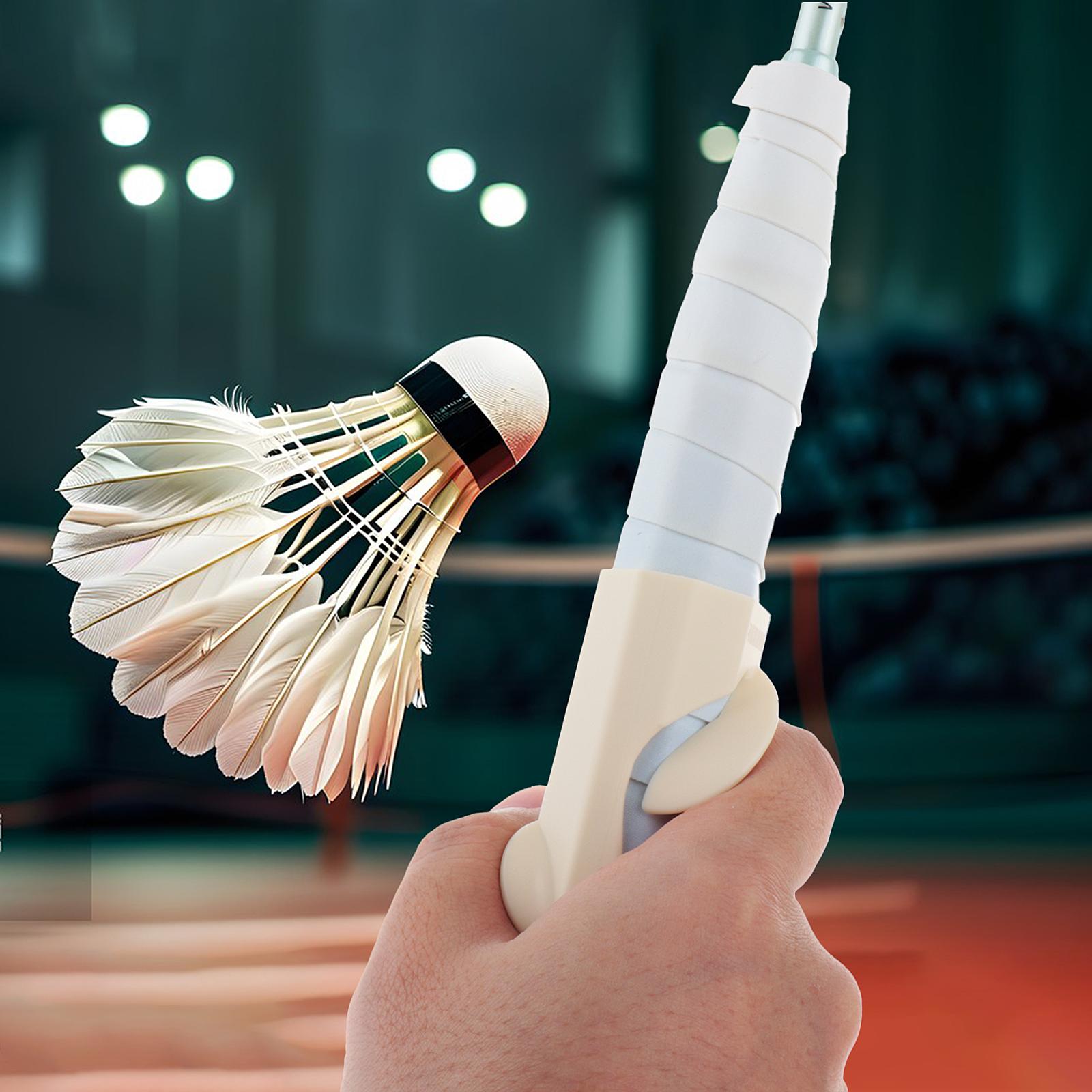 Badminton Grip Aid Posture Cor - Sports Equipment For Badminton avaliação e preço
