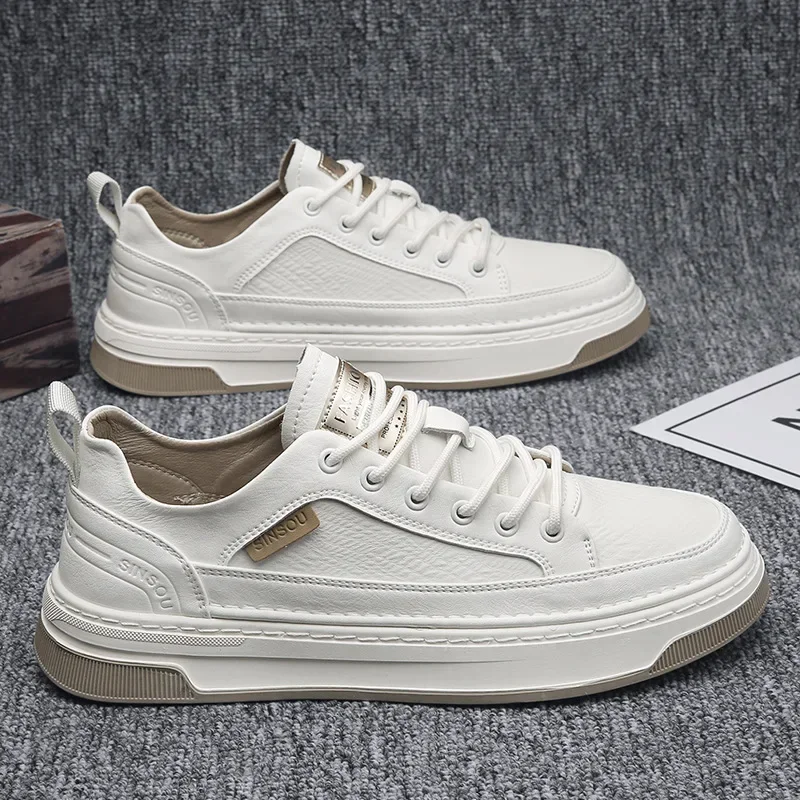 Fashion Casual Leather Shoes f - Sports Equipment Brand avaliação e preço