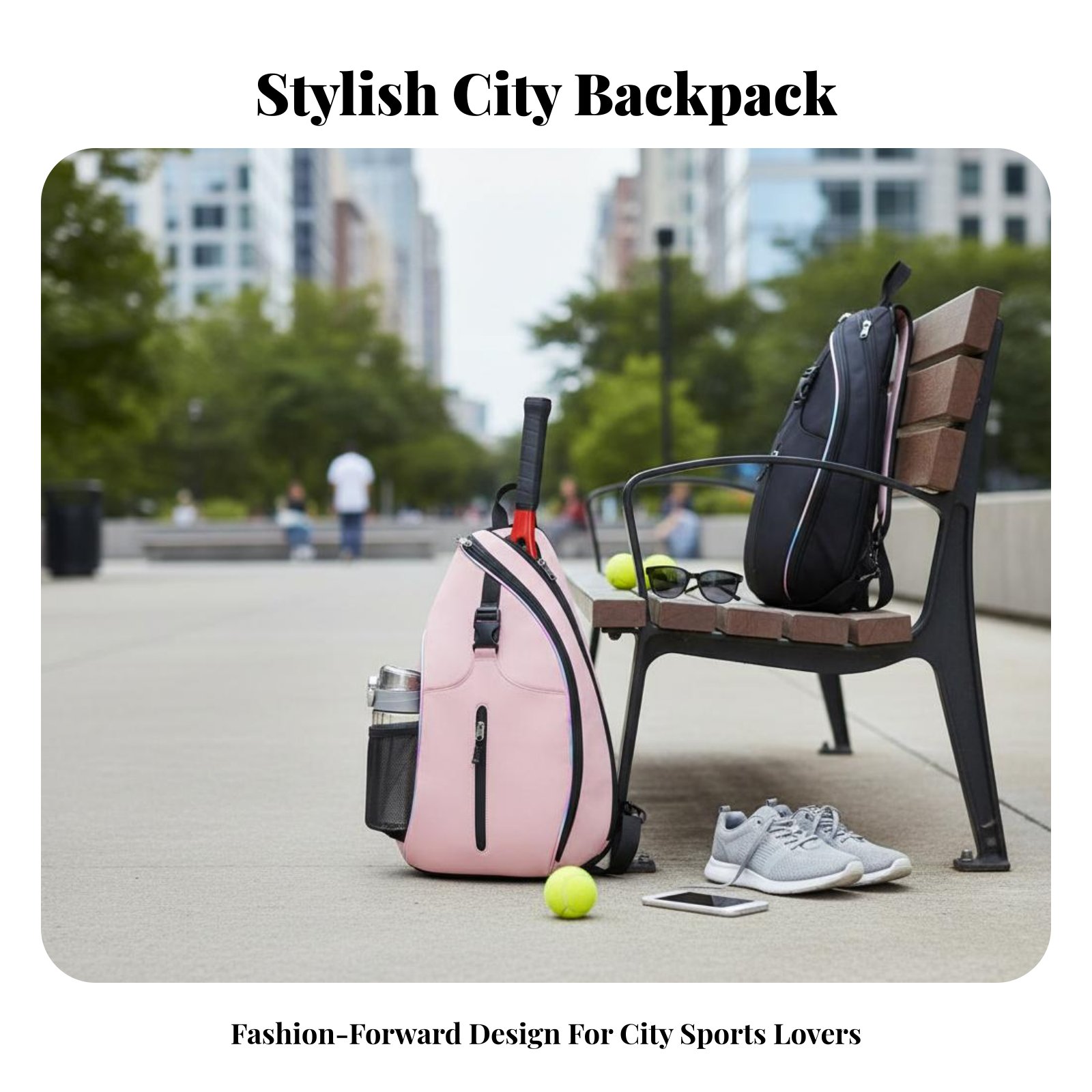 Pickleball Backpack Sturdy Bad - Sports Equipment For Badminton avaliação e preço