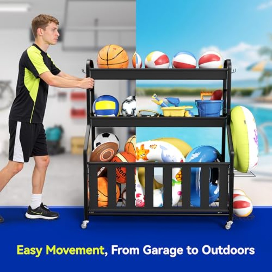 Sports Equipment Organizer Rol - Sports Equipment Bat avaliação e preço