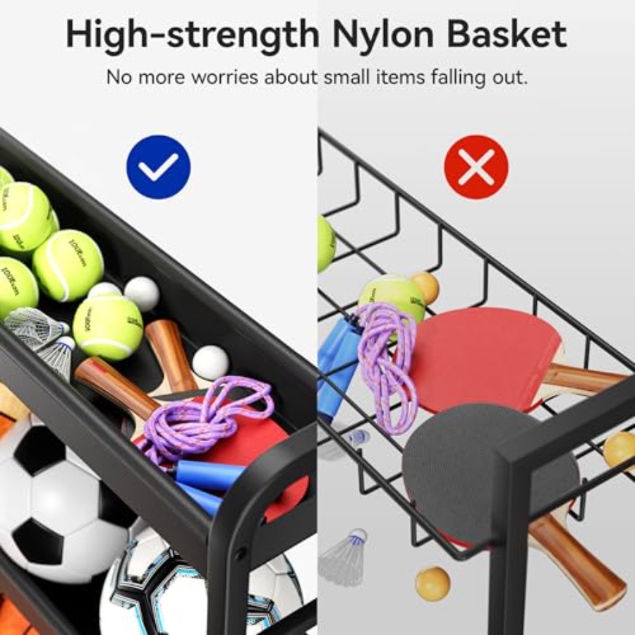 Sports Equipment Organizer Rol - Sports Equipment Bat avaliação e preço