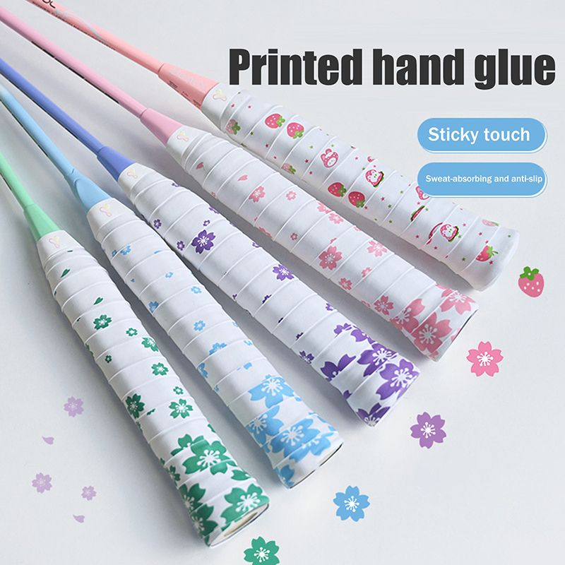 1PC Sakura Print Tennis And Ba - Sports Equipment For Badminton avaliação e preço