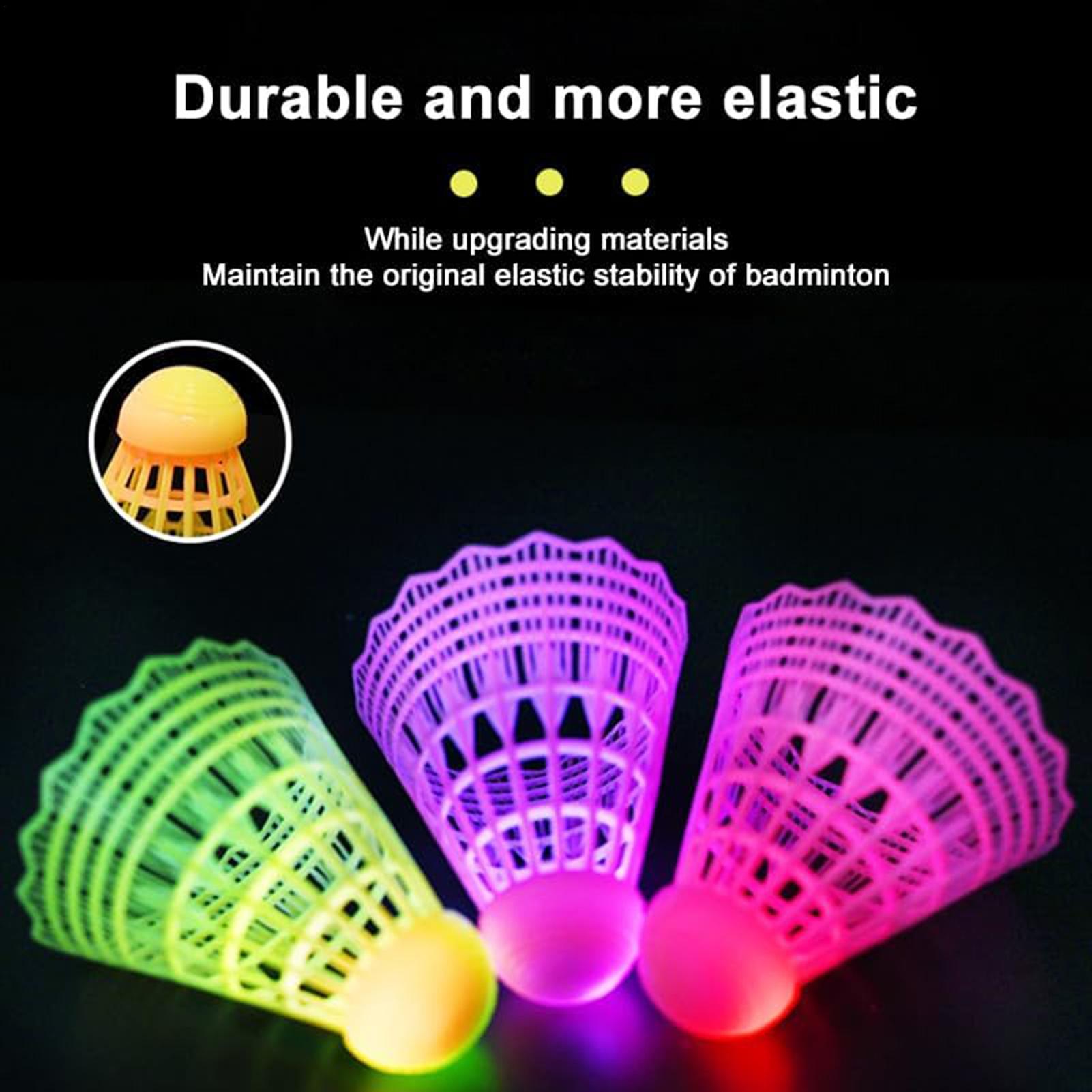 Luminous Badminton 3-Piece Glo - Sports Equipment For Badminton avaliação e preço