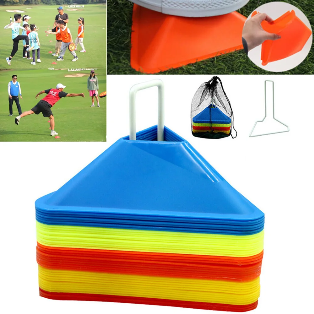 Soccer Cones with Holder Mark  - Football Training Cone avaliação e preço