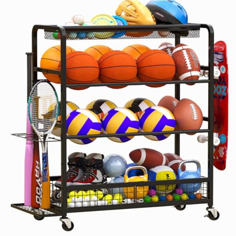 Garage Sports Equipment Organi - Sports Equipment Bat avaliação e preço