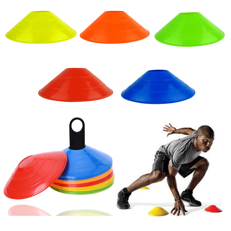 12Pcs Soccer Disc Cone Set Foo - Football Training Cone avaliação e preço