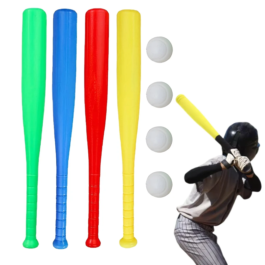 2/4pcs Lightweight Plastic Bas - Sports Equipment Bat avaliação e preço