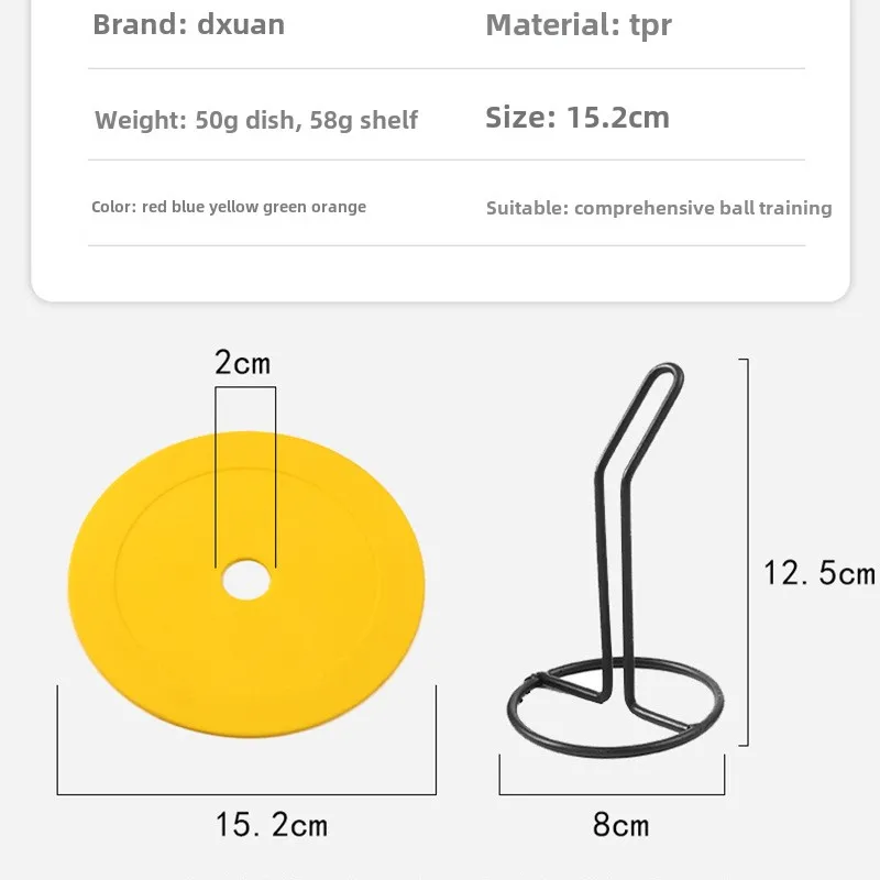 Soccer Flat Cones Marker Disc  - Football Training Cone avaliação e preço
